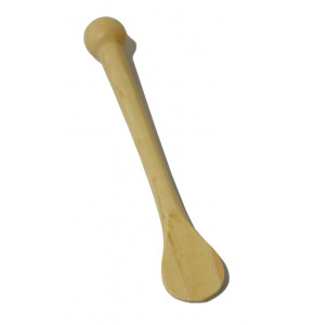 Spatule à moutarde buis - L.11 cm 