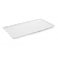 Plat PLEXI.  B22 - 595X295X17mm - blanc