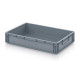 Euro standard full bin - 60 x 40 x H 12 cm - closed handles