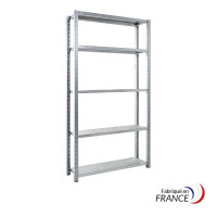 Rayonnage métallique modulable - largeur 1250 mm