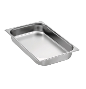 Stainless steel gastronorm pan